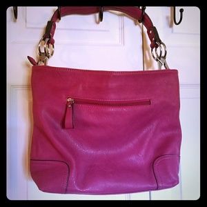 Pink Leather Bag